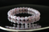 Cristal | Bracelet en cristal de lapin violet 01