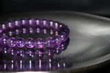 Cristal | Bracelet en améthyste intense