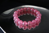 Cristal | Bracelet en quartz fraise cerise