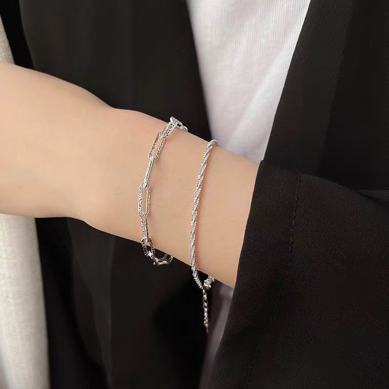 Alorire | Entrelacement doux-Bracelets femmes en argent 925 pas chers